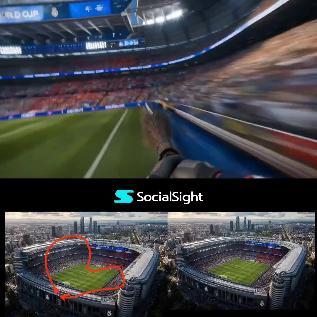 Birinci Şahıs Süpürge Kovalaması — Bernabéu