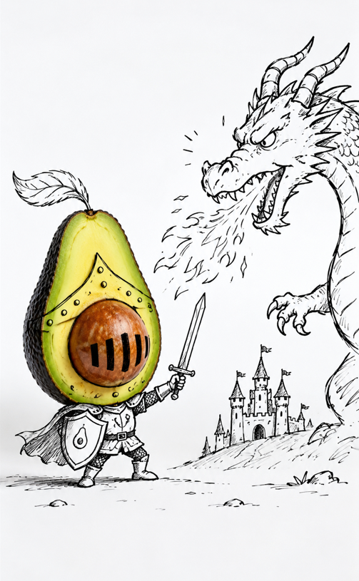 Nesne Doodle Sanatı — Gerçek Obje + Çizim (Şablon)