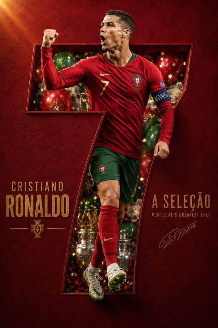 Futbolcu Forma Numarası Posteri — Oyma Rakam + Kutlama (Şablon)