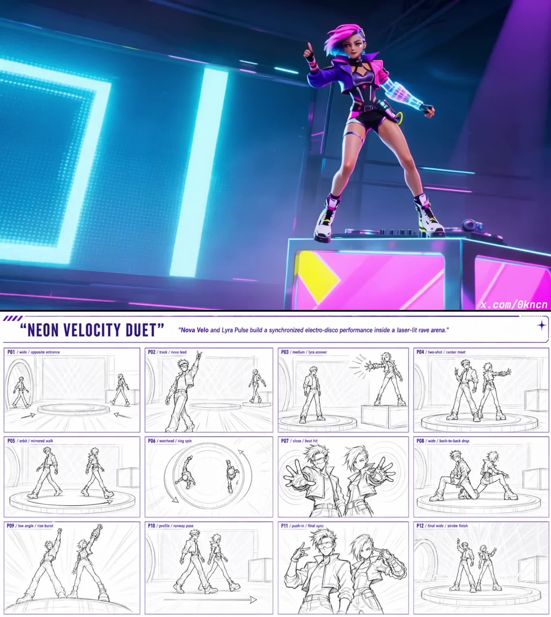 Tutarlı Karakterli Müzik Videosu — Storyboard → Seedance