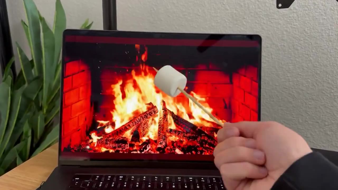 Gemini Omni — Ekrandaki Ateşte Marshmallow Kızartma