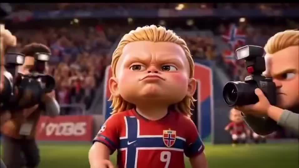 Futbolcu Pixar Animasyonu — FIFA Tarzı (Şablon)